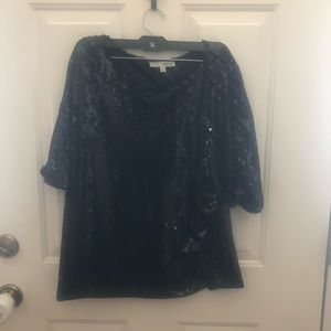 Sequin Top, size L.